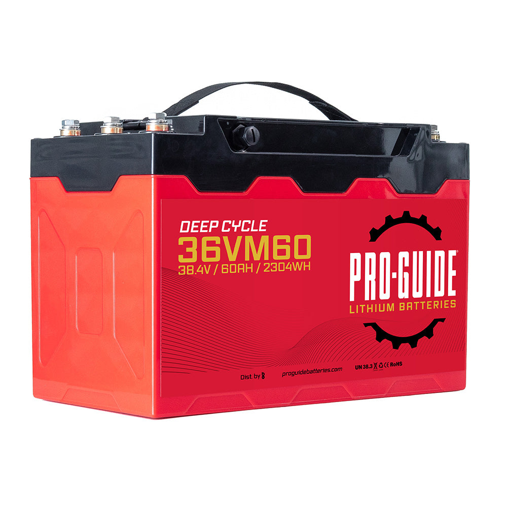 Batería de litio Pro-Guide serie Alpha - 36V - 60AH - Grupo 31