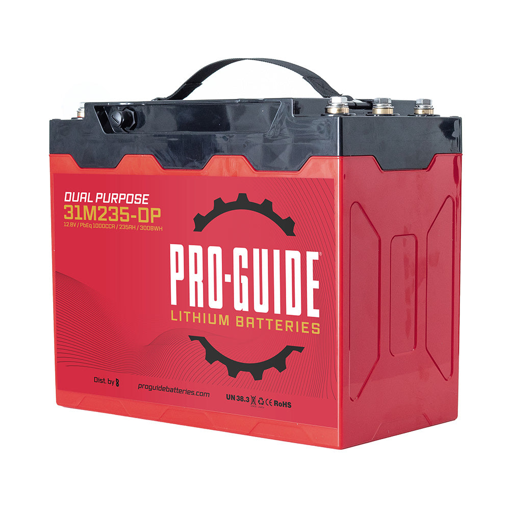 Batería de litio Pro-Guide serie Alpha - 12V - 235AH - Grupo 31 (Alta)