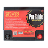 Pro-Guide Signature Series Lithium Battery - 16V - 50AH