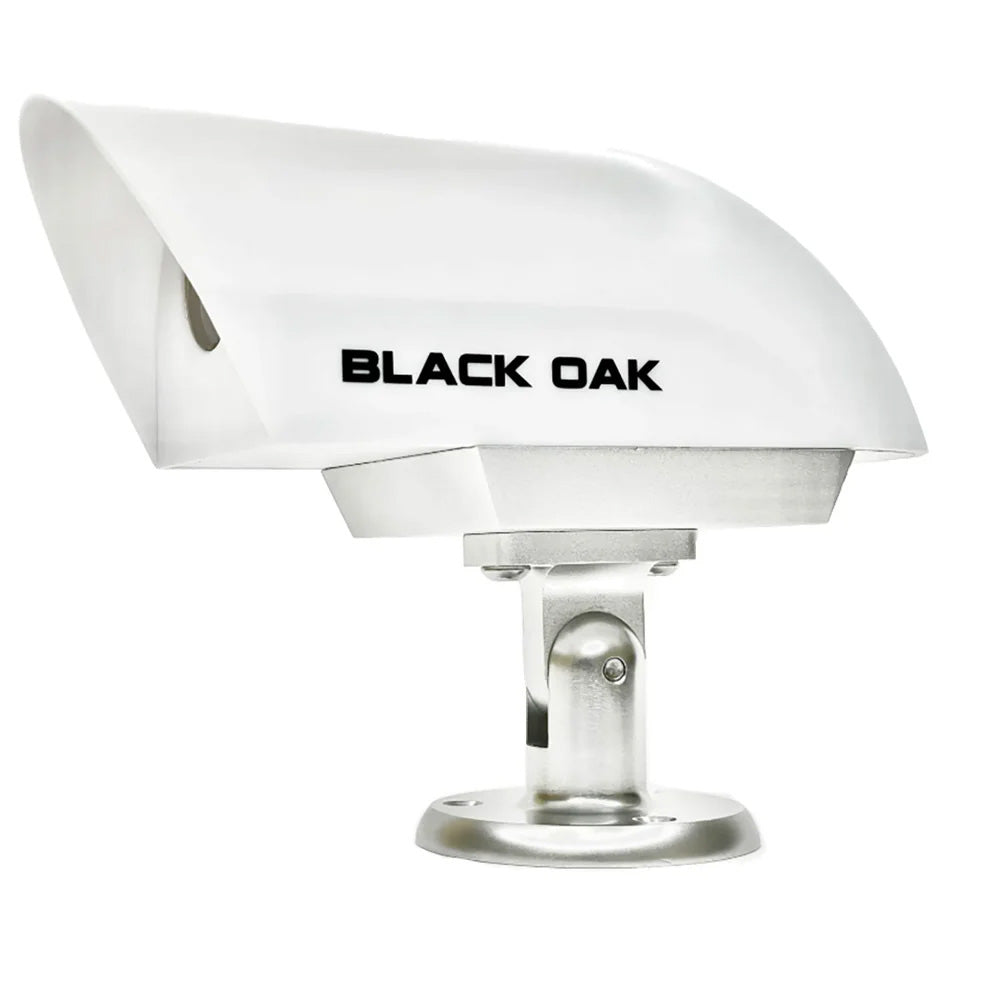 Cámara de visión nocturna a todo color Black Oak Nitron XD Pro - Base de 10.16 cm de alto - HDMI - Blanca
