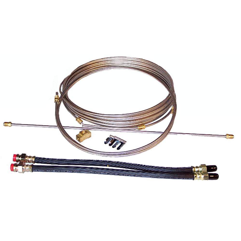 Kit de línea de freno de acero inoxidable Load Rite - Eje único