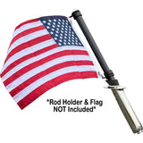Asta de bandera de fibra de carbono TACO con sistema J-Lock - 26"