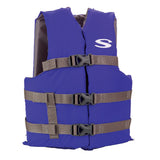 Stearns Adult Life Vest USCG Approved Type III PFD - Blue - Standard Fit