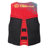 Chaleco salvavidas Full Throttle para hombre Rapid-Dry Flex-Back - XL - Rojo/Negro