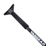 YakGear YakStick Bastón de anclaje flotante de 6.5' negro con Mudfoot