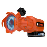 Sistema de bomba maceradora de aguas residuales de 18 V de iones de litio Camco Rhino para vehículos recreativos