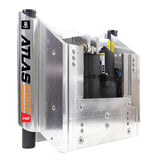 Placa elevadora hidráulica T-H Marine ATLAS™ EDGE de 10" - Servicio pesado - Plata