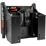 Placa de montaje hidráulica T-H Marine ATLAS™ EDGE de 4" con retroceso - Servicio pesado - Negro