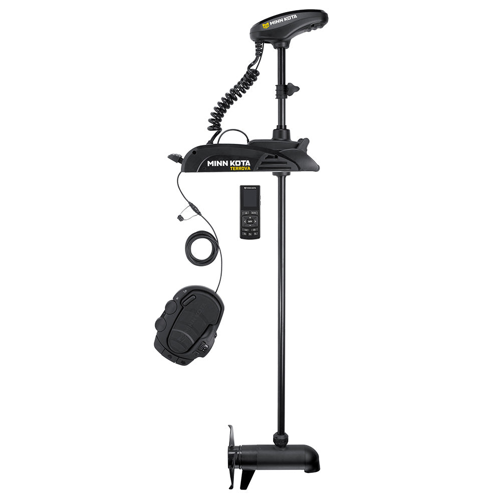 Motor de arrastre Minn Kota Terrova® 80 DSC/WR 24V, 80lb de empuje, eje de 72", control remoto inalámbrico
