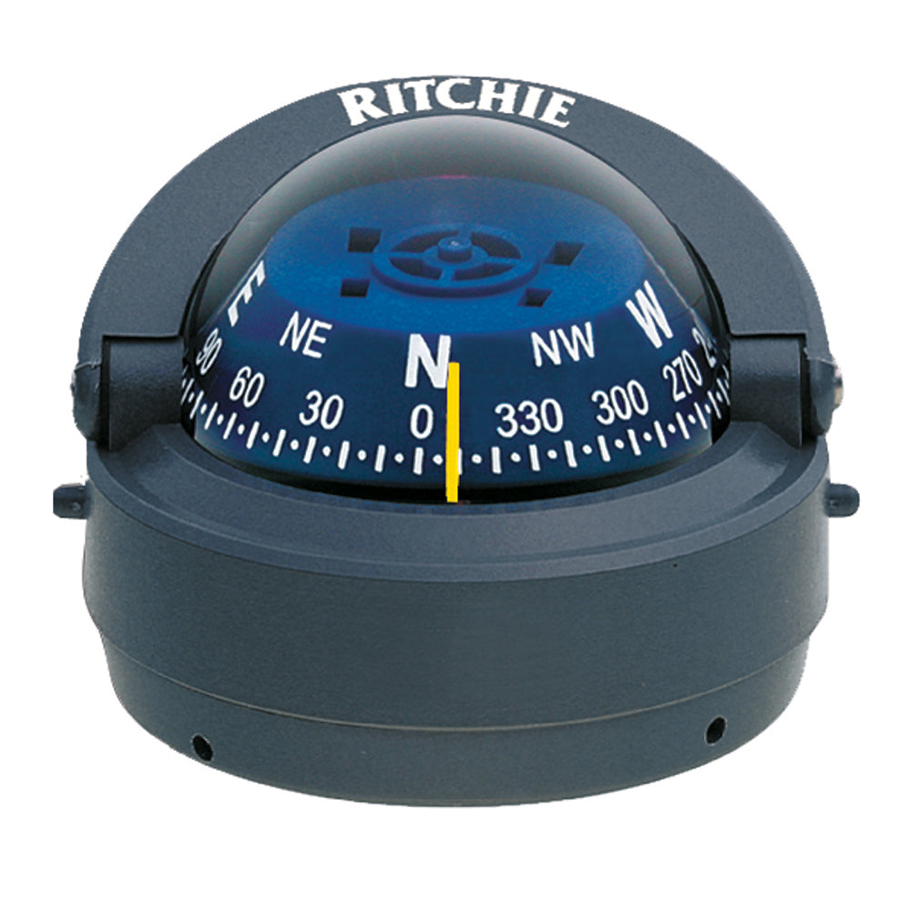 Brújula Ritchie S-53G Explorer - Montaje en superficie - Gris