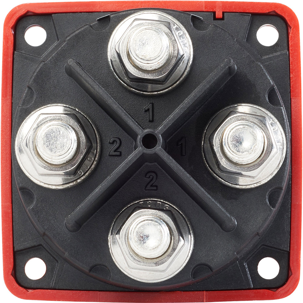 Blue Sea 6011 Interruptor de batería serie m (Mini) Circuito dual más