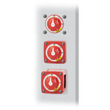Blue Sea 6011 Interruptor de batería serie m (Mini) Circuito dual más
