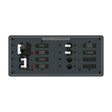 Blue Sea 8499 Breaker Panel - AC 2 Sources + 4 Positions - White