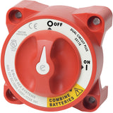 Interruptor de batería Blue Sea 5511e e-Series Dual Circuit Plus