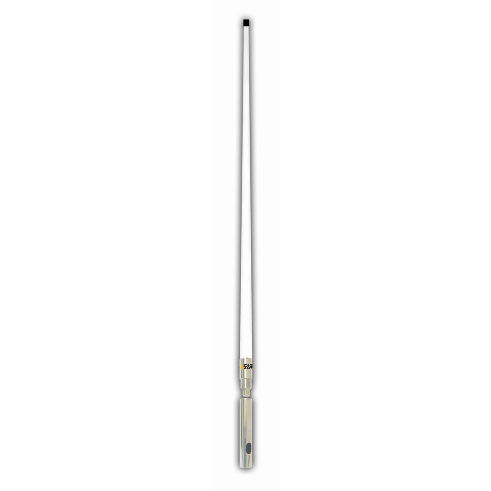 Antena digital 876-SW, antena AIS de 4 pies, color blanco
