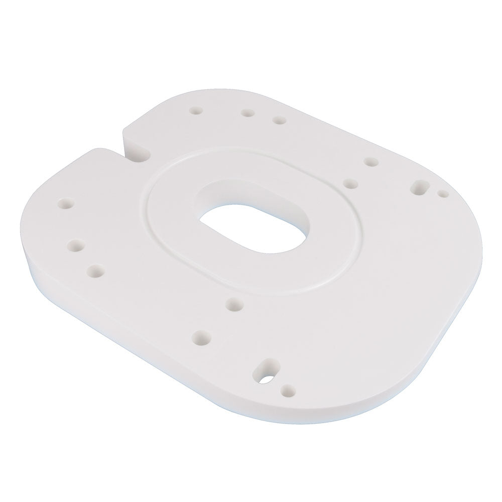 Cuña de 4 grados Seaview para la mayoría de radares de domo cerrado - 18"-24" - Blanco
