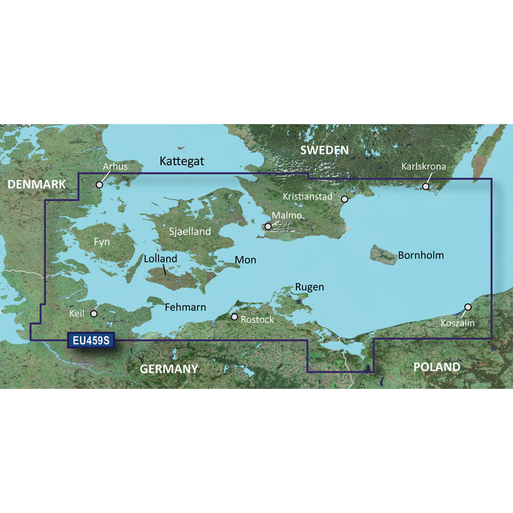 Garmin BlueChart® g3 Vision® HD - VEU459S - Århus-Kiel-Koszalin - microSD™/SD™
