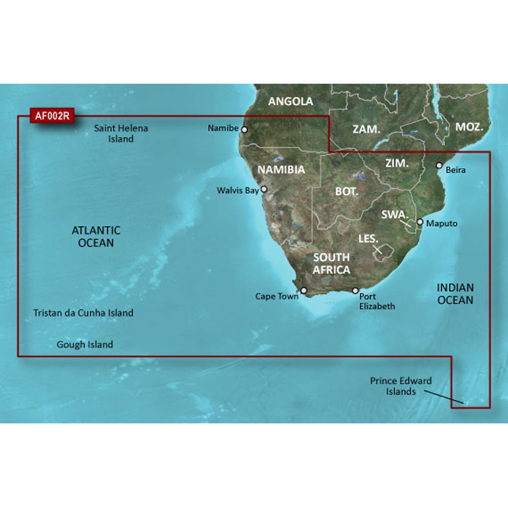 Garmin BlueChart® g3 Vision® HD - VAF002R - Sudáfrica - microSD™/SD™