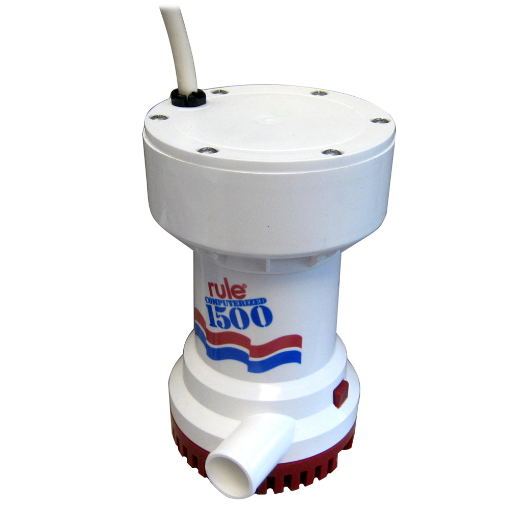 Regla 1500 G.P.H. Bomba de achique automática