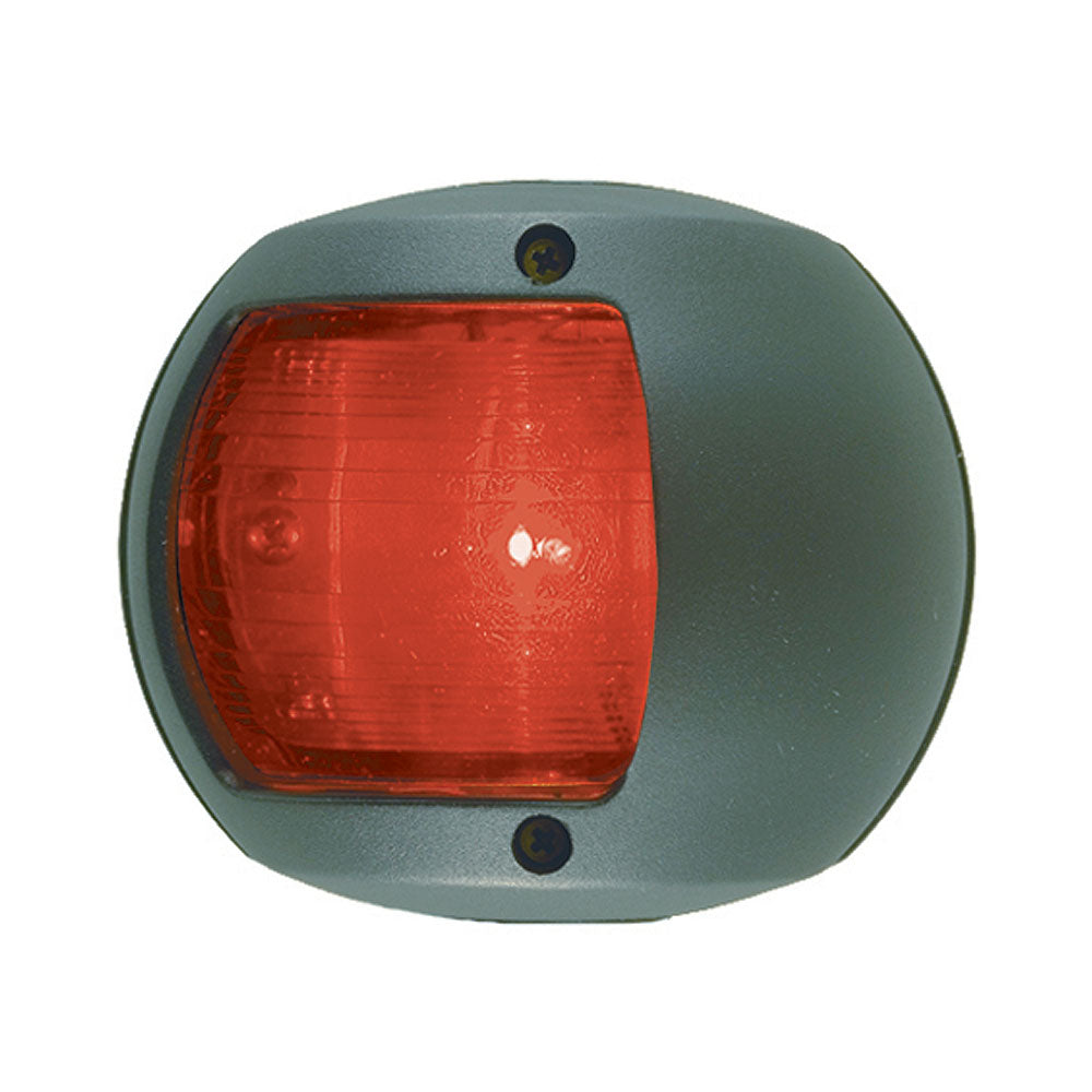 Luz lateral LED Perko - Roja - 12V - Carcasa de plástico negro