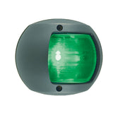 Luz de posición lateral LED Perko - Verde - 12 V - Carcasa de plástico negro