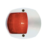Luz lateral LED Perko - Roja - 12V - Carcasa de plástico blanco