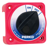 Desconectador de Batería Principal Compacto Perko 9611DP de Servicio Medio