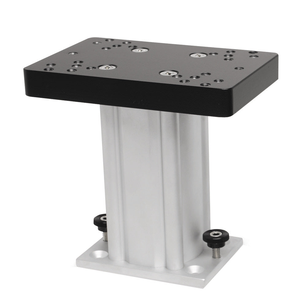 Pedestal de base fija para downrigger de aluminio Cannon - 6"