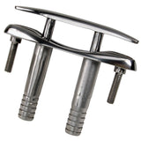 Cornamusa de acero inoxidable Whitecap E-Z Push Up - 4-½"