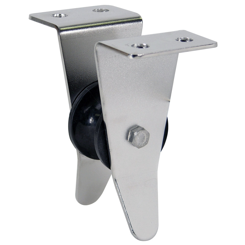 Rodillo de ancla para plataforma Whitecap de 3" de largo para cabo de 1"
