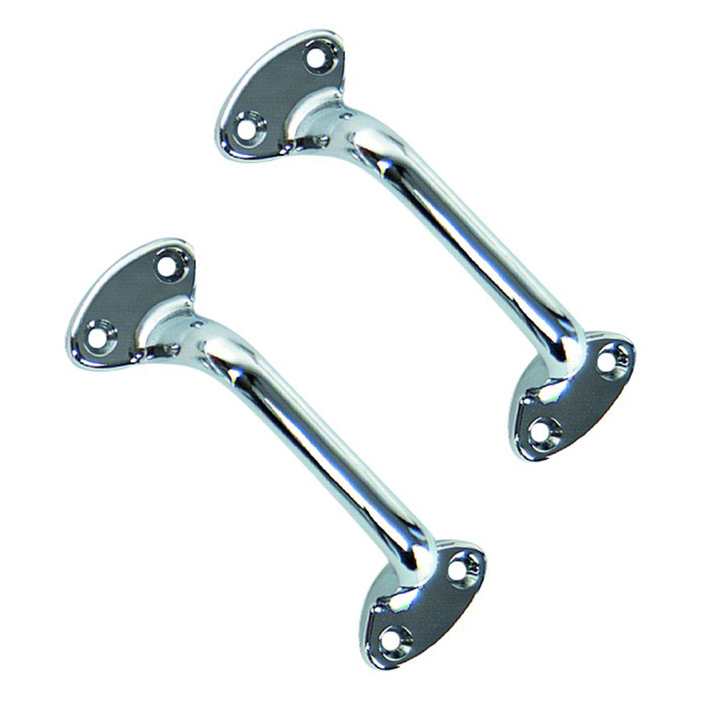Asidero de popa Whitecap de 6" de longitud, cromado
