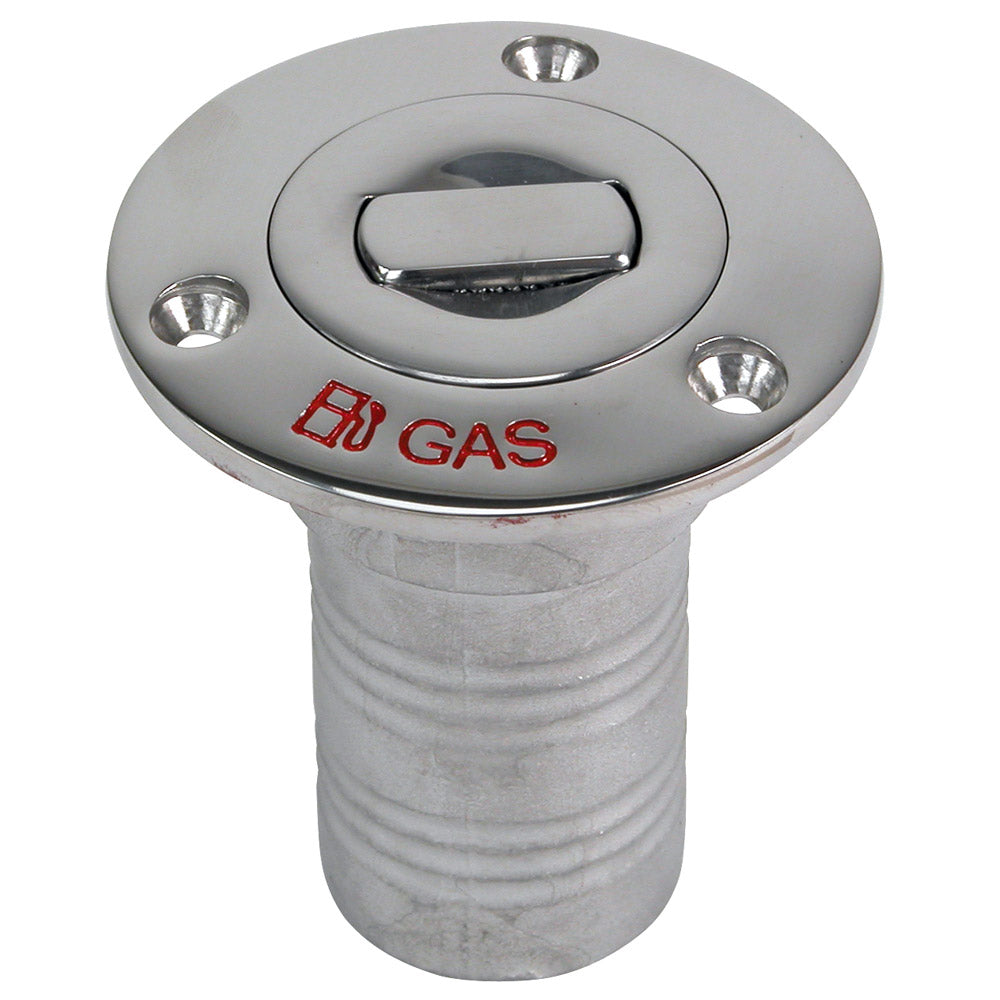 Llenado de cubierta Whitecap Bluewater tipo push-up - Manguera de 2" - Gasolina