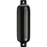 Defensa de doble ojo Polyform G-1 3.5" x 12.8" - Negro