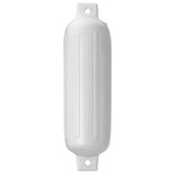 Defensa Polyform G-2 de doble ojo de 4.5" x 15.5" - Blanca
