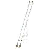 Varas de amarre premium Dock Edge, 2 piezas, 14', 10,000 lbs, para embarcaciones de hasta 28'