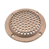 Colador redondo de bronce Perko de 5" FABRICADO EN EE. UU.