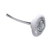 Luz LED de mamparo/vivero Innovative Lighting "The Shortie" LED blanco con embellecedor blanco