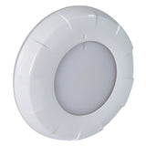 Luz de cúpula LED Lumitec Aurora - Acabado blanco - Atenuación blanca/azul