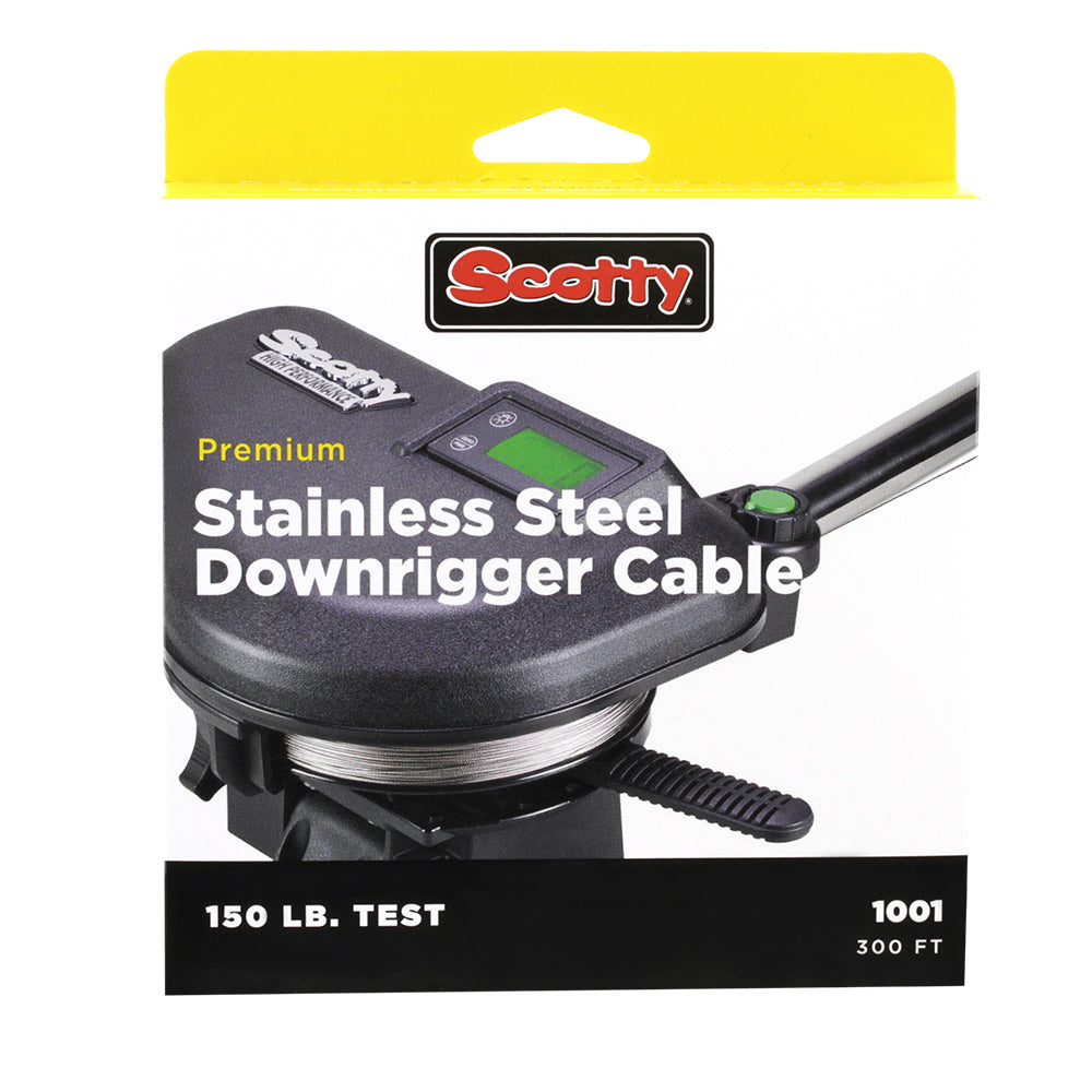 Cable de alto rendimiento Scotty 2401K SS Downrigger - 300'
