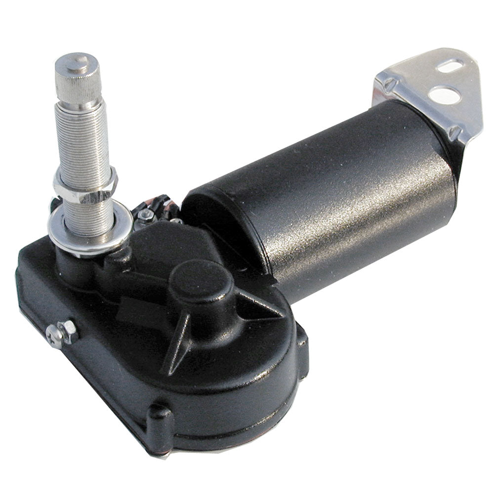 Motor limpiaparabrisas Schmitt Marine de alta resistencia y 2 velocidades - Eje de 1.5" - 12V