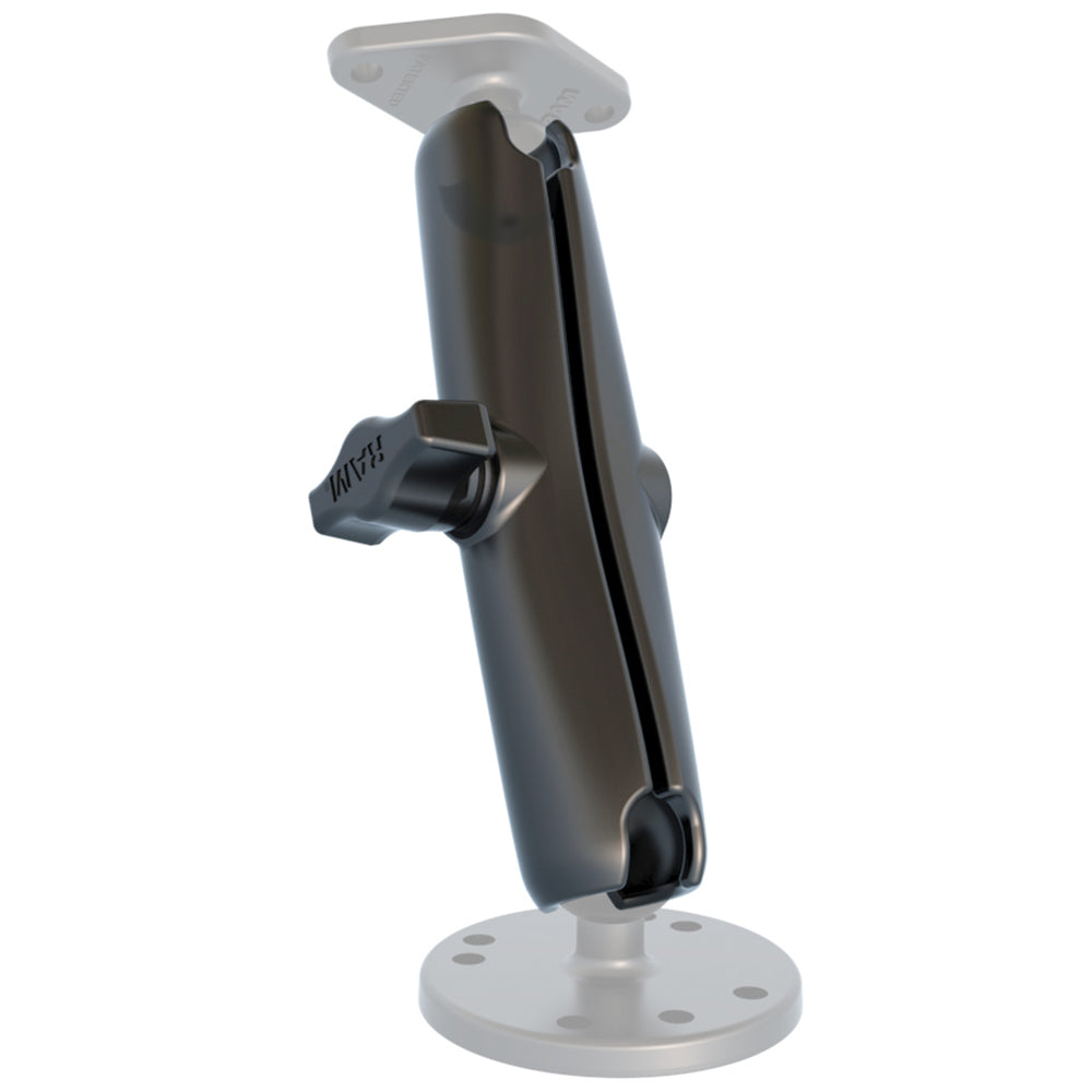 Brazo de doble enchufe largo RAM Mount para bases de bola de 1"