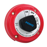 Perko Desconectador/Conmutador de Batería de Uso Medio - 250 Amperios Continuos, 12-32VCC