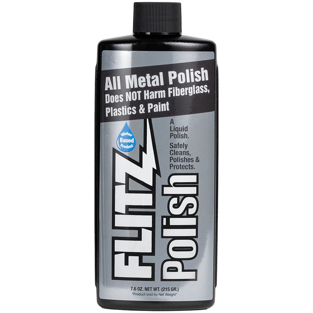 Flitz Polish - Líquido - Botella de 7.6 oz.