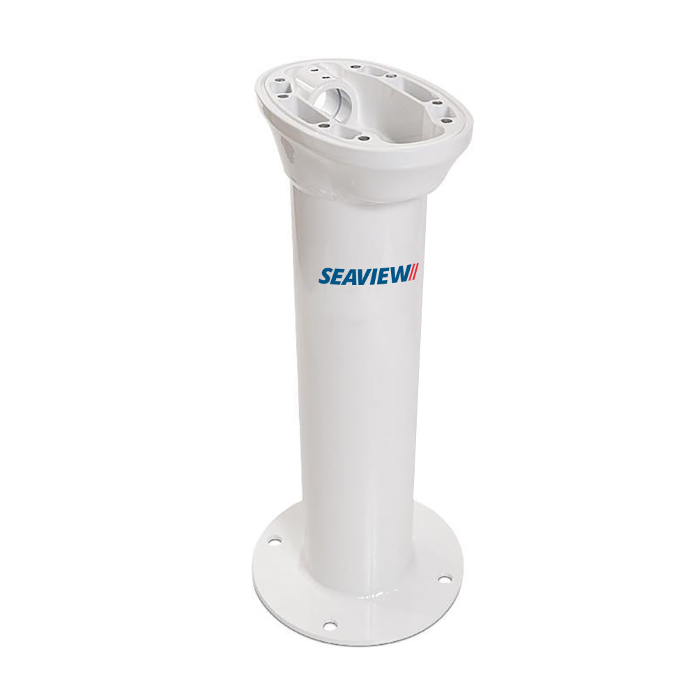 Placa base redonda de 8" para soporte modular vertical de 18" Seaview - Requiere placa superior