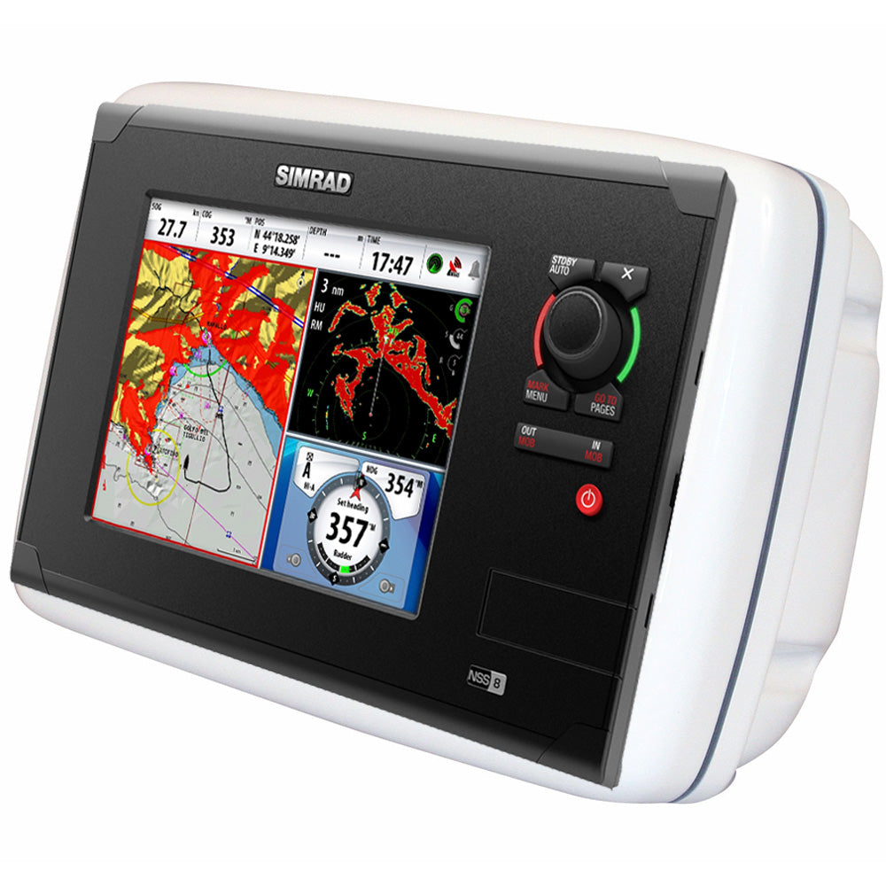 NavPod GP2058 SailPod precortado para Simrad NSS8 para soporte de pedestal ancho de 12"