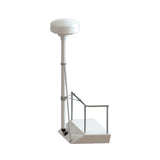 Kit de mástil de radar Seaview de 8' con soporte y kit de tirantes