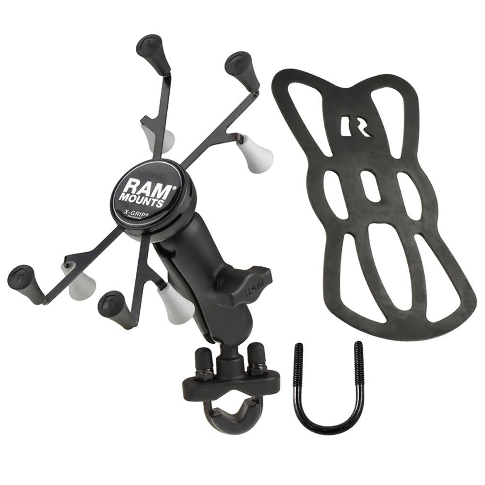 Soporte con base de perno en U RAM Mount con X-Grip II