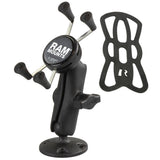 Soporte universal RAM Mount X-Grip con base de montaje en superficie compuesta