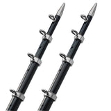 Tangones telescópicos TACO de 15' HD 1-½" - Negro/Plata