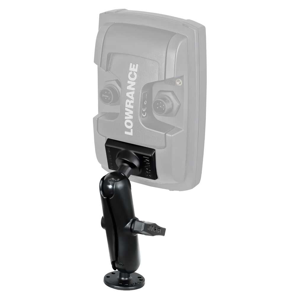 Montura de liberación rápida RAM Mount para Lowrance Mark y Elite 4